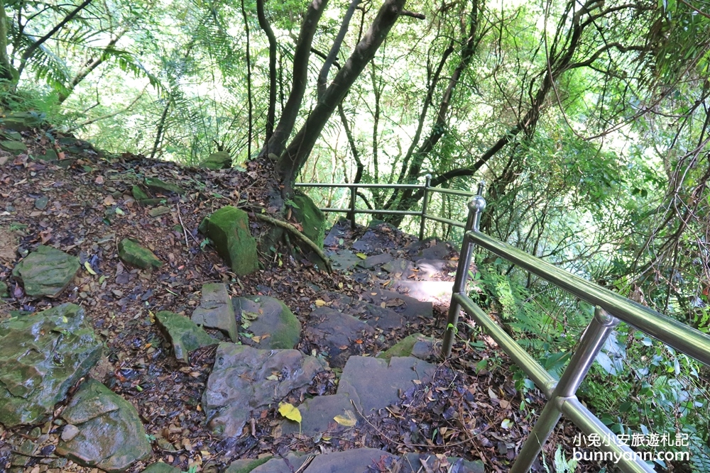 汐止【秀峰瀑布】來回三十分鐘入門級瀑布步道，大尖山自然景點