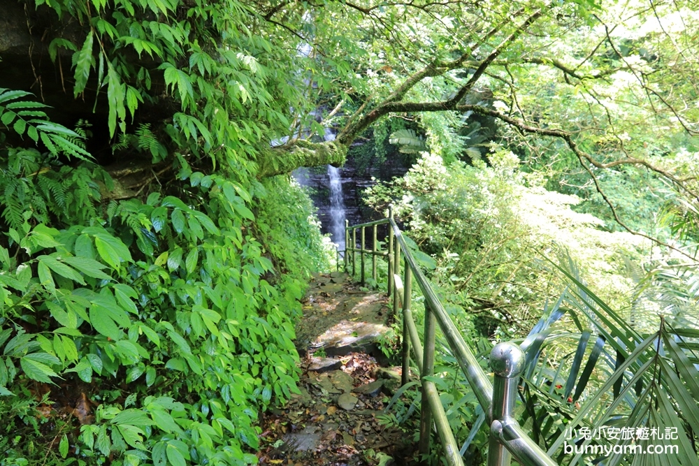 汐止【秀峰瀑布】來回三十分鐘入門級瀑布步道，大尖山自然景點