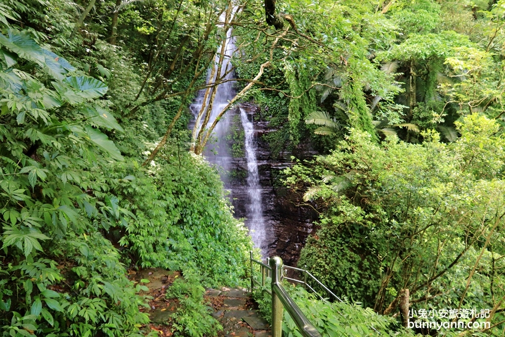 汐止【秀峰瀑布】來回三十分鐘入門級瀑布步道，大尖山自然景點
