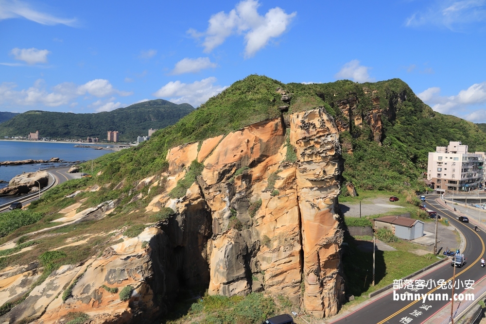 【駱駝峰】新北野柳維納斯海岸，十分鐘攻頂看海灣與湛藍九孔池