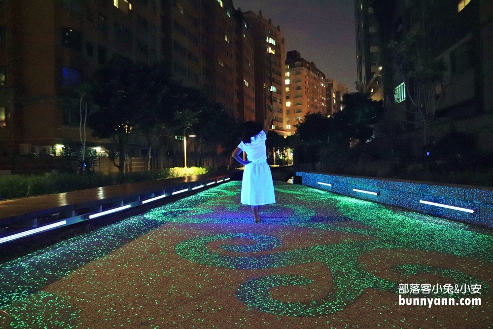 桃園》夜拍新景點！桃園陸地版綠眼淚新登場，彷彿銀河般夢幻，還能騎單車賞綠眼淚～