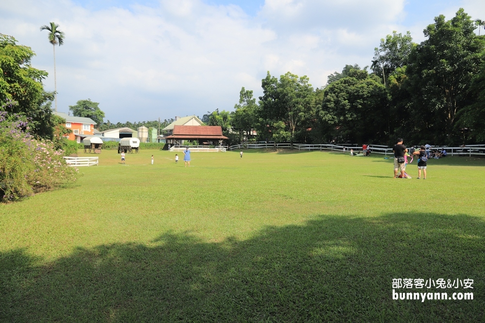 嘉義景點》綠盈牧場(粉牛樂園)全年齡都適合，牽牛花溜滑梯超好玩