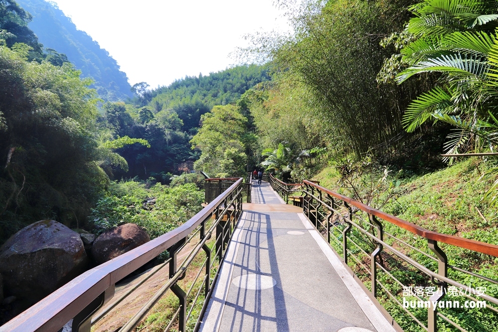 嘉義圓潭自然生態園區，入門級瀑布步道，10分鐘賞山澗飛瀑，森林健走好愜意~