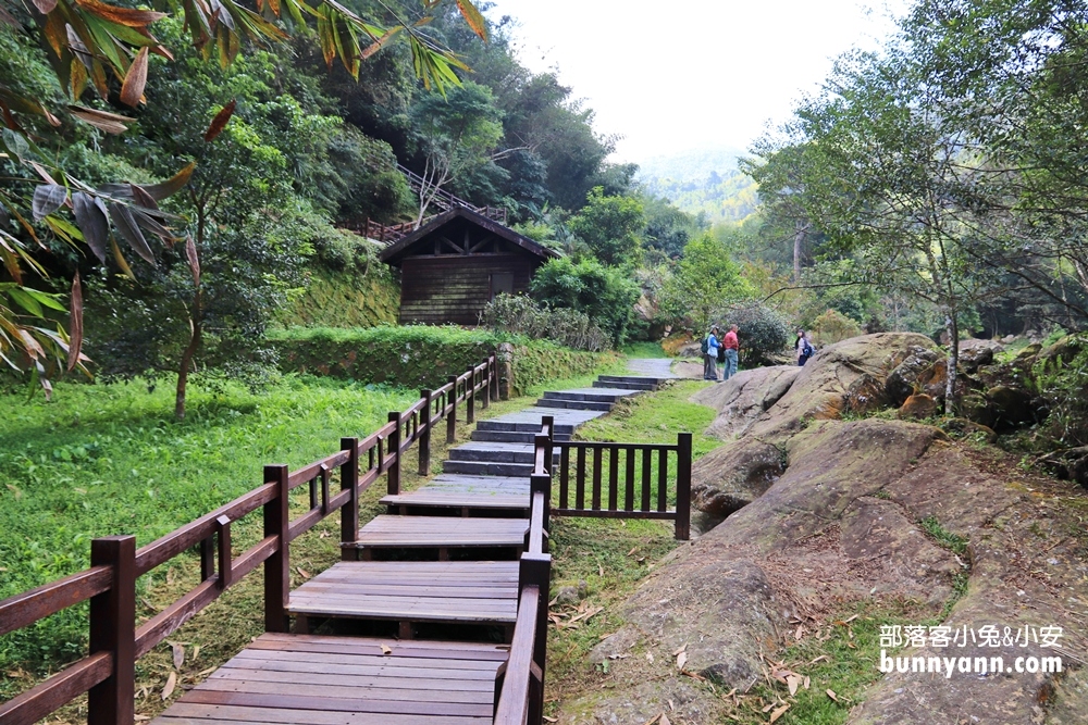 嘉義圓潭自然生態園區，入門級瀑布步道，10分鐘賞山澗飛瀑，森林健走好愜意~