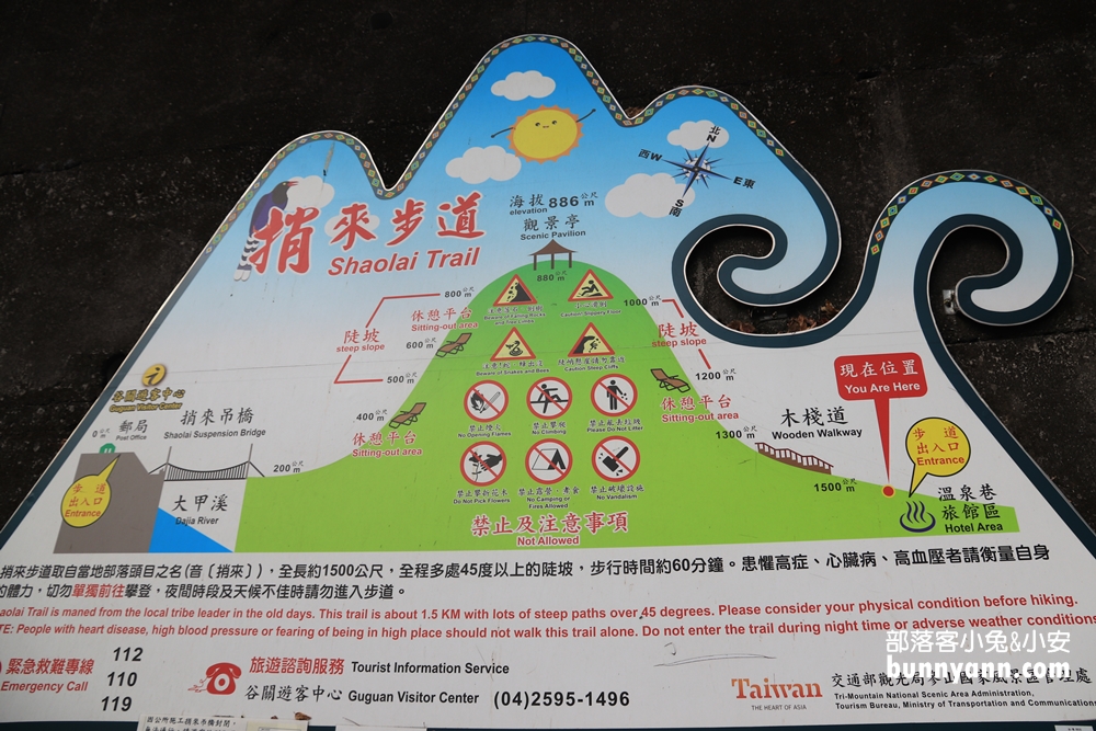 2024【谷關明治溫泉老街】谷關吊橋和捎來步道踏青這樣安排