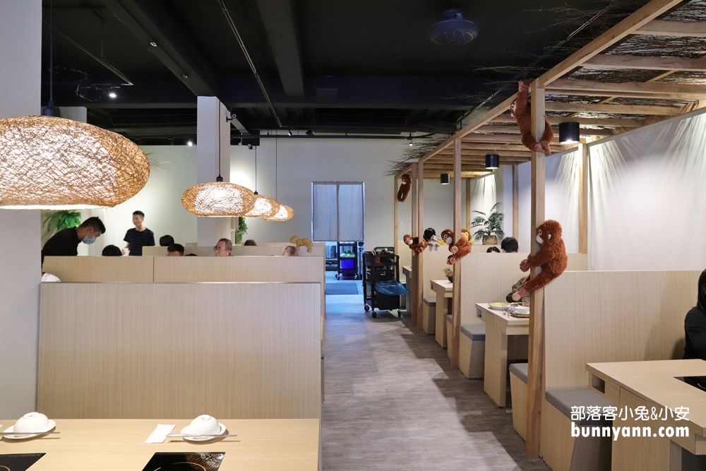 鍋泰山台中崇德店，森林系泰式口味鴛鴦鍋養刁你的味蕾
