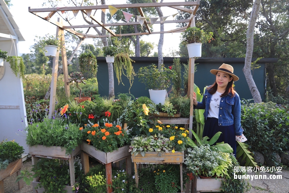 苗栗【雅聞香草植物工廠】暢遊玫瑰花園&哈比小屋隨你拍