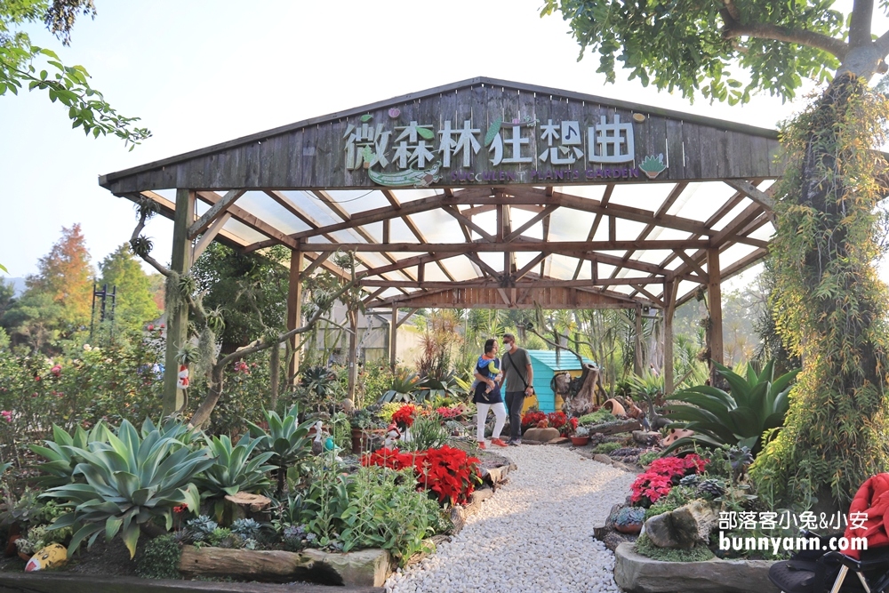 苗栗【雅聞香草植物工廠】暢遊玫瑰花園&哈比小屋隨你拍