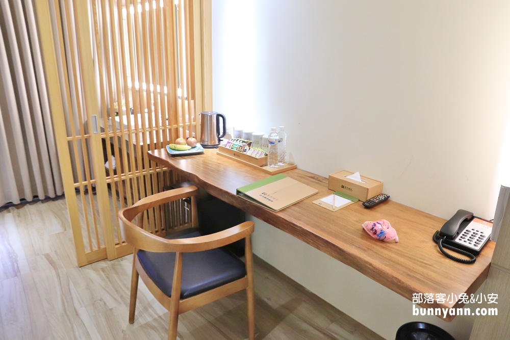 苗栗「享沐時光莊園渡假酒店」日式溫泉一泊二食真好睡。