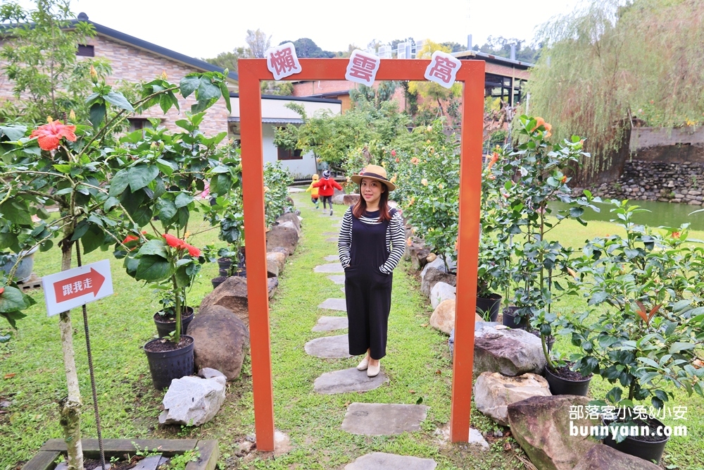 南投隱藏版「懶雲窩」扶桑花園區，美拍下午茶、踏青好愜意