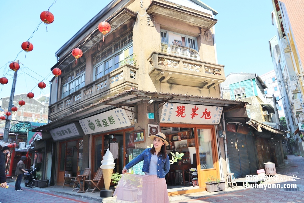 台南桑原商店跟旭峯號，炸甜甜雙胞胎、日式霜淇淋，秒飛日本昭和時代