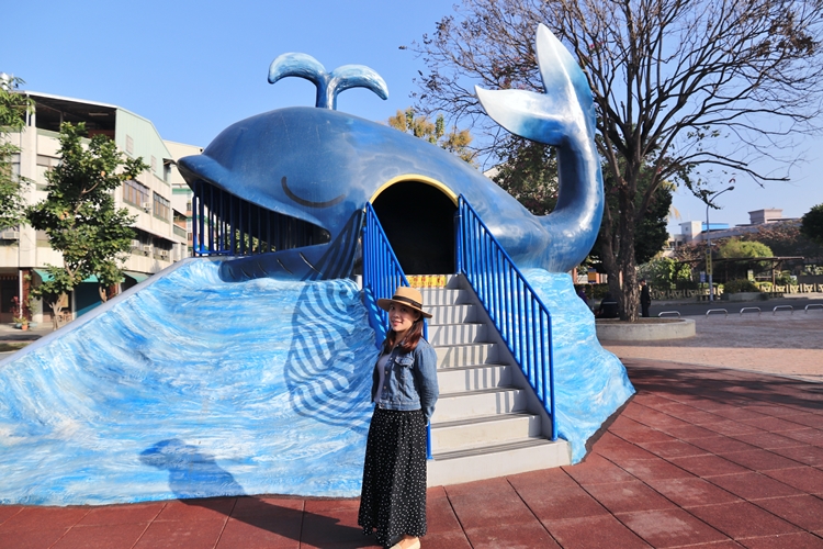 屏東勝利動物溜滑梯公園，可愛動物造型溜滑梯隨你玩