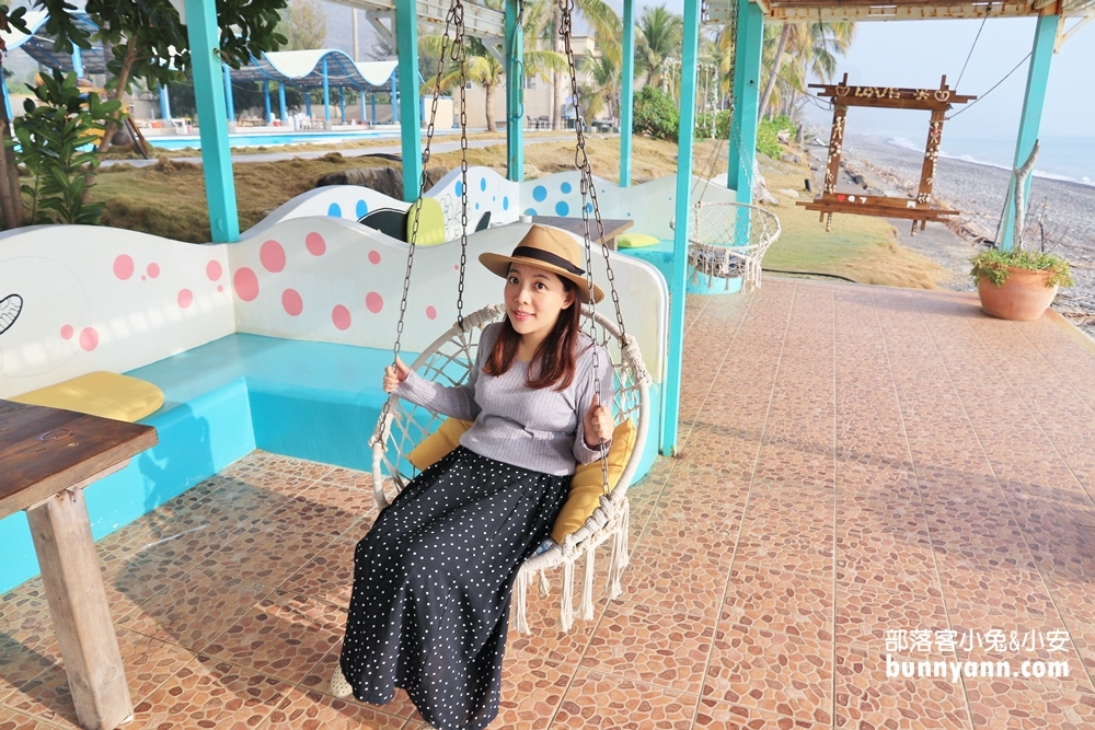 【茉莉灣海景咖啡餐廳】枋山遊憩區旁好美咖啡店，直接海景第一排視野