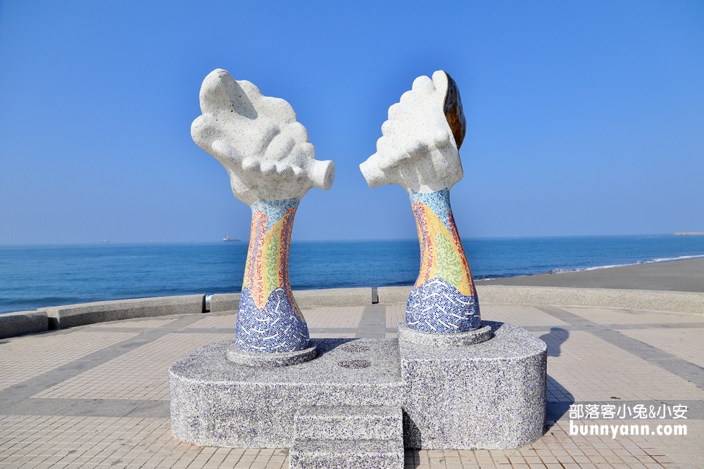 高雄旗津彩虹教堂，閃亮亮大貝殼，旗津海岸公園必拍景點