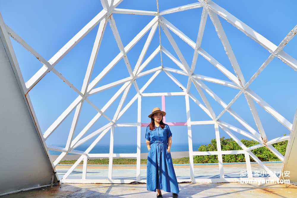 高雄旗津彩虹教堂，閃亮亮大貝殼，旗津海岸公園必拍景點