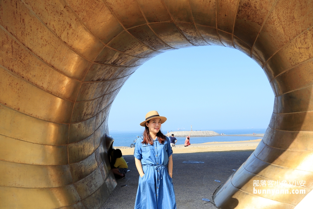 高雄旗津彩虹教堂，閃亮亮大貝殼，旗津海岸公園必拍景點
