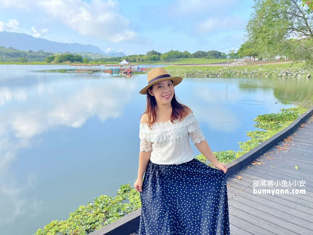 台東明信片場景【池上大坡池】騎單車遊湖，踏青放鬆好愜意
