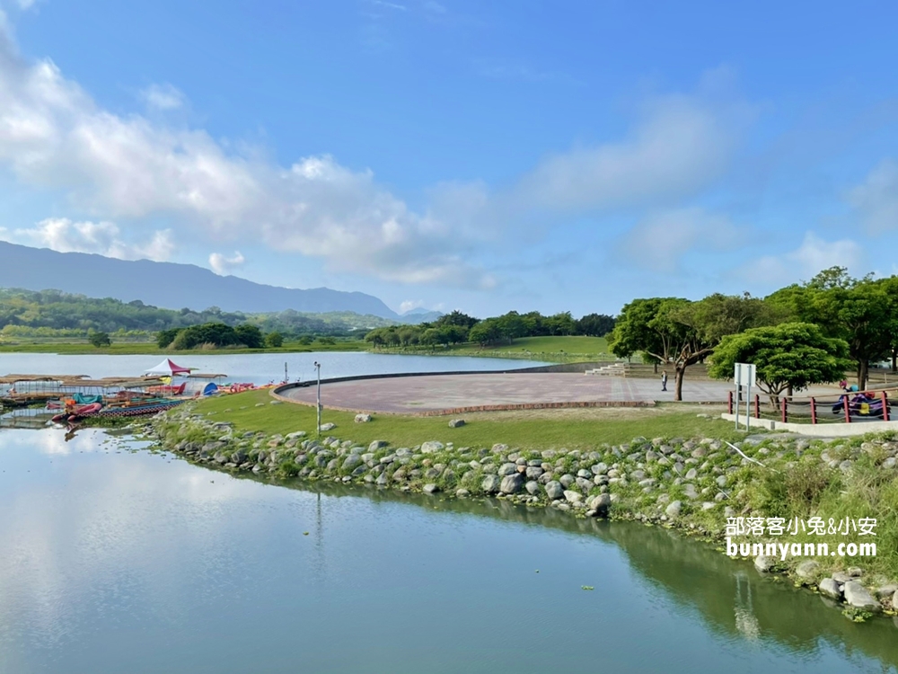 台東明信片場景【池上大坡池】騎單車遊湖，踏青放鬆好愜意
