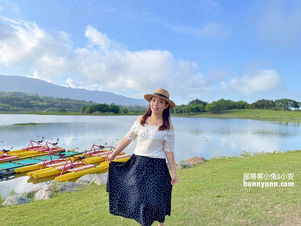 台東明信片場景【池上大坡池】騎單車遊湖，踏青放鬆好愜意