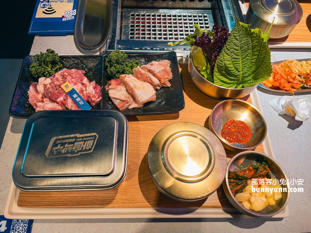 韓式燒肉推薦【朴庶韓國烤肉公社】一個人也能暢快烤肉!!