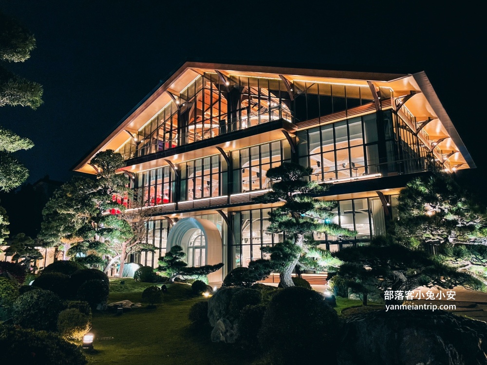 彰化美食推薦｜松柏軒景觀餐廳：靜賞日式松柏庭園，一邊享用星級料理超放鬆！