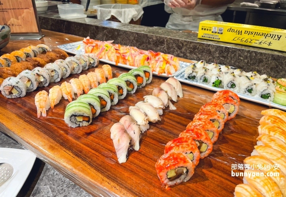 欣葉日本料理館前店，超過五十種料理自助餐檯吃到飽 @小兔小安*旅遊札記