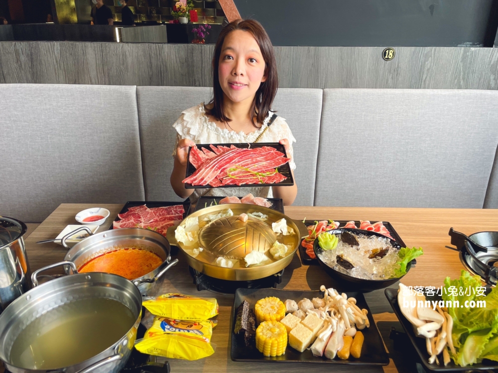 台中【一饌泰式銅盤燒烤火鍋北屯店】位於市區的高CP值燒烤店