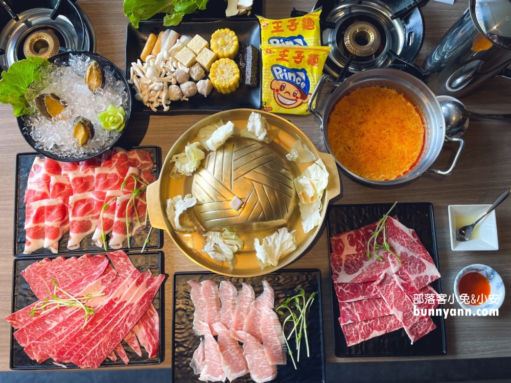 台中【一饌泰式銅盤燒烤火鍋北屯店】位於市區的高CP值燒烤店