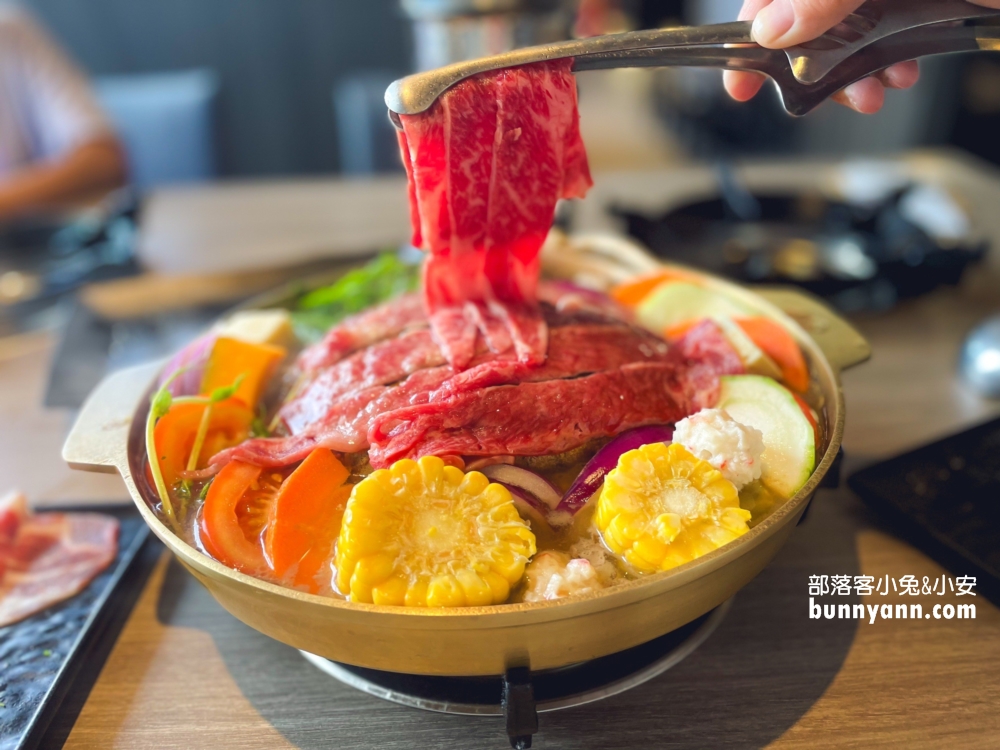 台中【一饌泰式銅盤燒烤火鍋北屯店】位於市區的高CP值燒烤店