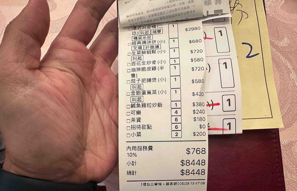 【大三元酒樓】台北中正區美食三度摘星的脆皮多汁烤鴨