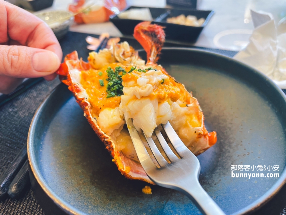 明水然·樂 宜蘭礁溪店，宜蘭最強高CP值無菜單鐵板燒冠軍，只要1600元起活龍蝦日本A 5和牛干貝都吃得到