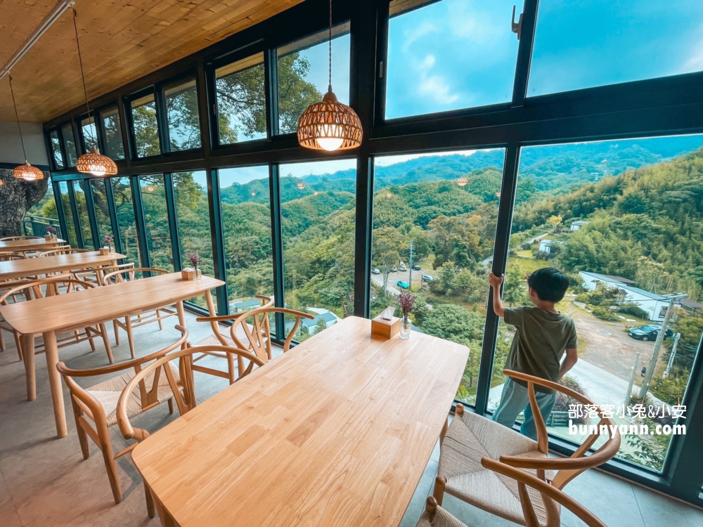【紫鳶山城竹林海餐廳】神隱少女茶屋，漫步苗栗版小抹茶山，銅鑼秘境推薦！