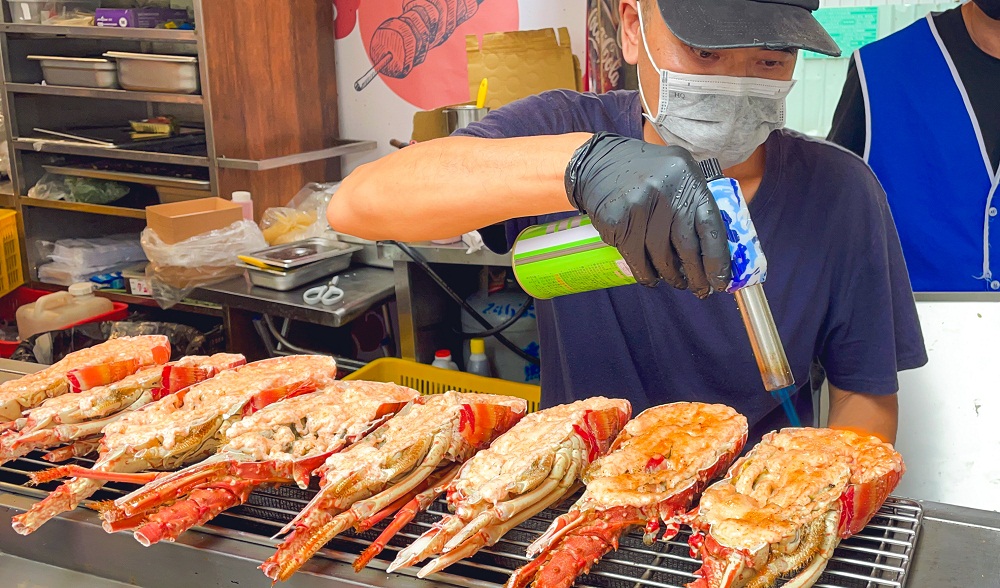 台中【阿布潘水產】台版築地市場，烤肉想買海鮮來這裡就對了！