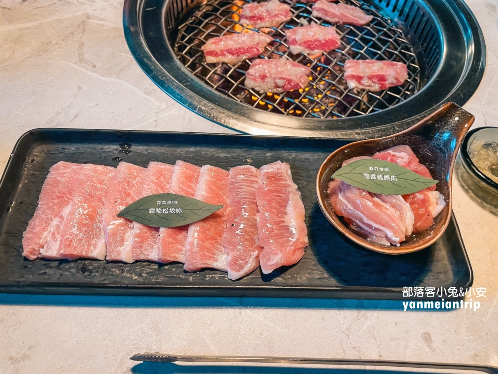 【森森燒肉台中中科店】怎樣點餐最划算？竟然還有自助吧吃到飽真棒