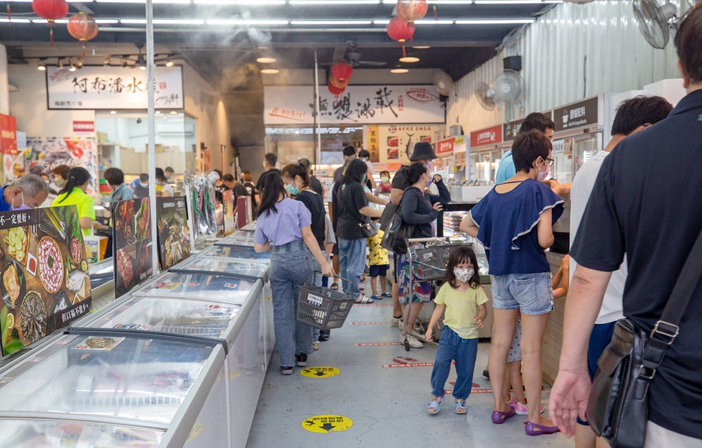 台中【阿布潘水產】台版築地市場，烤肉想買海鮮來這裡就對了！