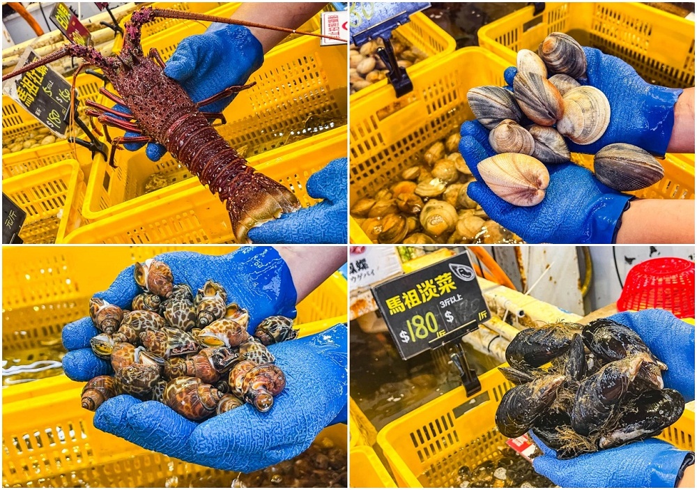 台中【阿布潘水產】台版築地市場，烤肉想買海鮮來這裡就對了！