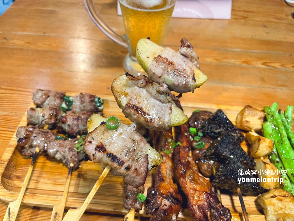 礁溪美食【路邊烤肉蘭礁店】居酒屋風格烤肉攤，大口吃肉加喝酒來這！