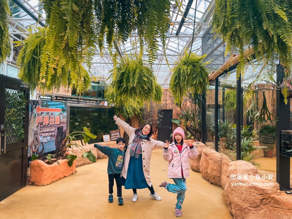 宜蘭【蘭陽動植物王國】划輪胎船好好玩，全台首個澳洲袋鼠互動在這裡