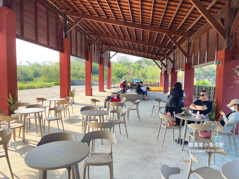 【大鵬足湯公園】免費足湯泡腳池，還能夠溫泉煮蛋實在好玩