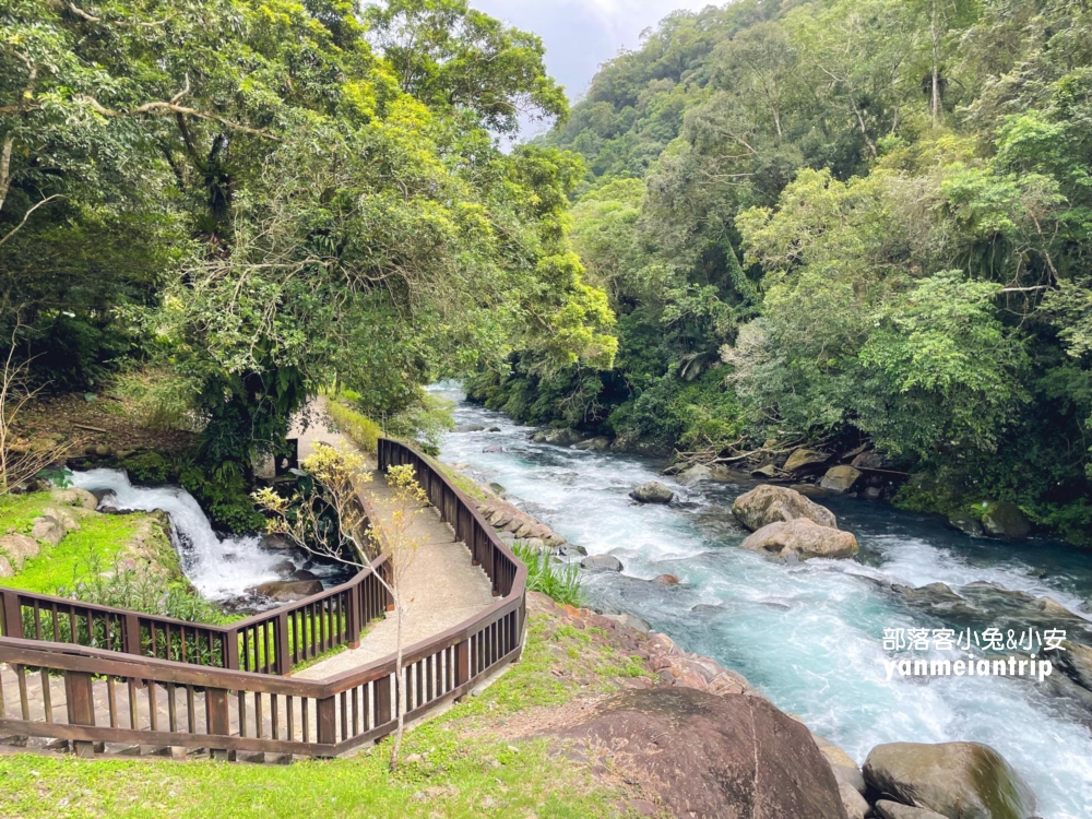 新北【烏來蝴蝶公園】輕鬆來回，穿越跨溪圓拱橋感受大自然之美