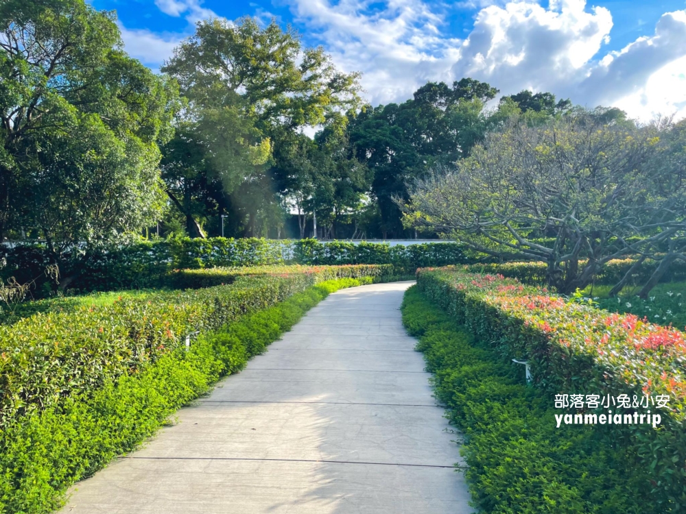 台北中山區【經國七海文化園區】位在車水馬龍路邊的祕密花園
