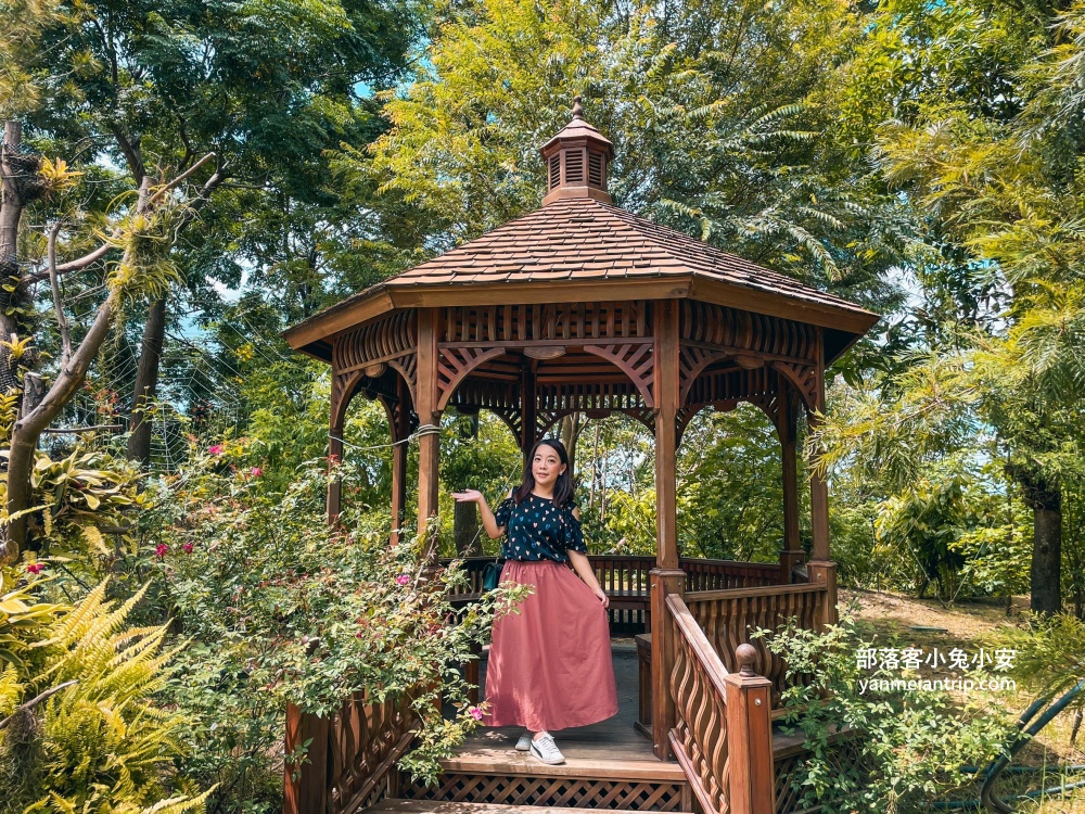 台南【雅聞湖濱療癒森林】玫瑰步道、脈輪花園、精靈小屋，還有霜淇淋可以吃