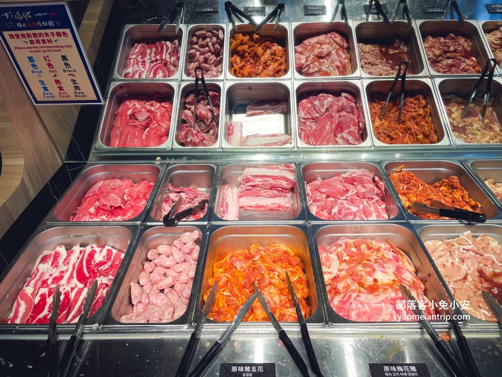 中壢吃到飽餐廳「打爆豬韓式燒肉」多達50種菜色隨你夾有夠猛的