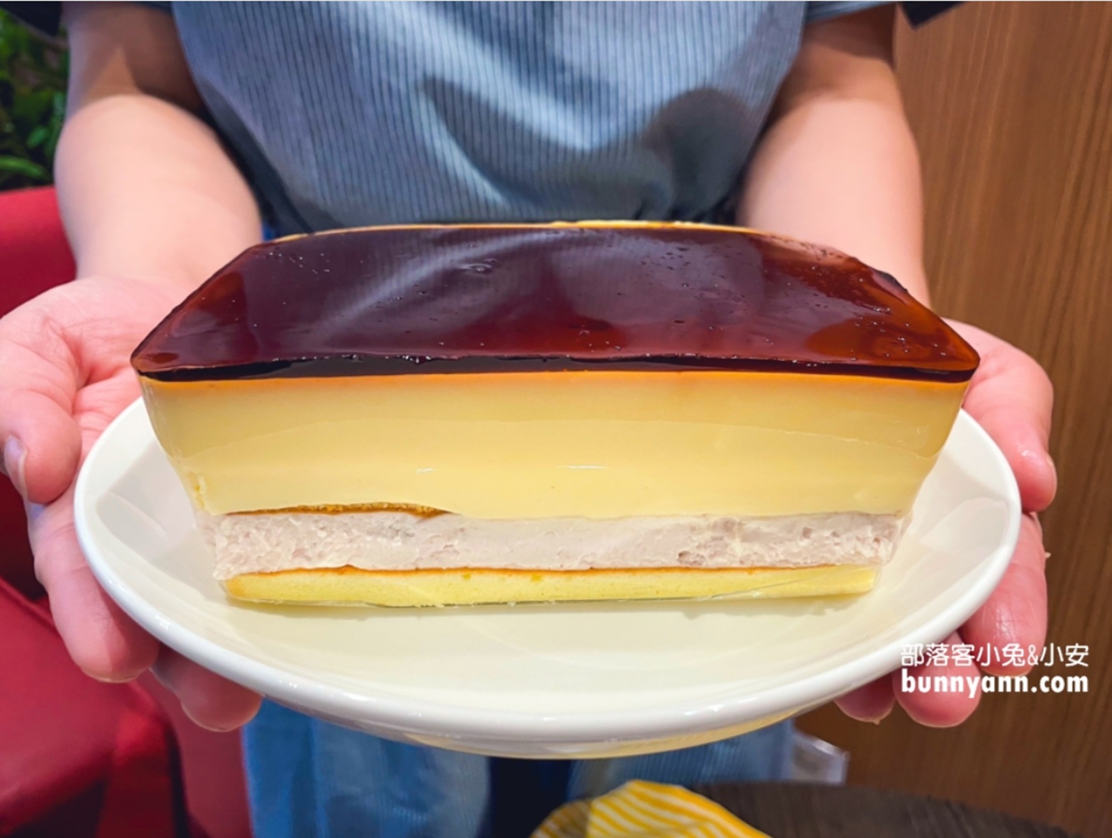 內藏世界麵包冠軍的宜蘭伴手禮店「穀王烘焙」必吃美食推薦：焦糖鮮芋布丁蛋糕！ @小兔小安*旅遊札記
