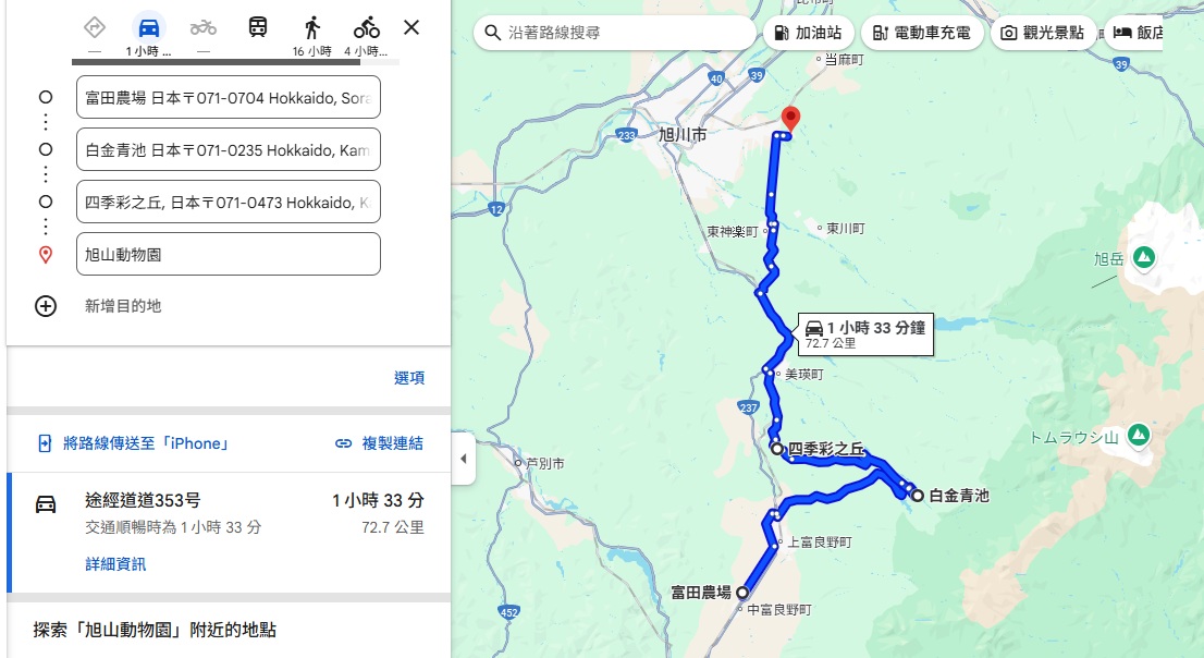 北海道》富田農場，富良野最佳賞花地點，哈密瓜好好吃