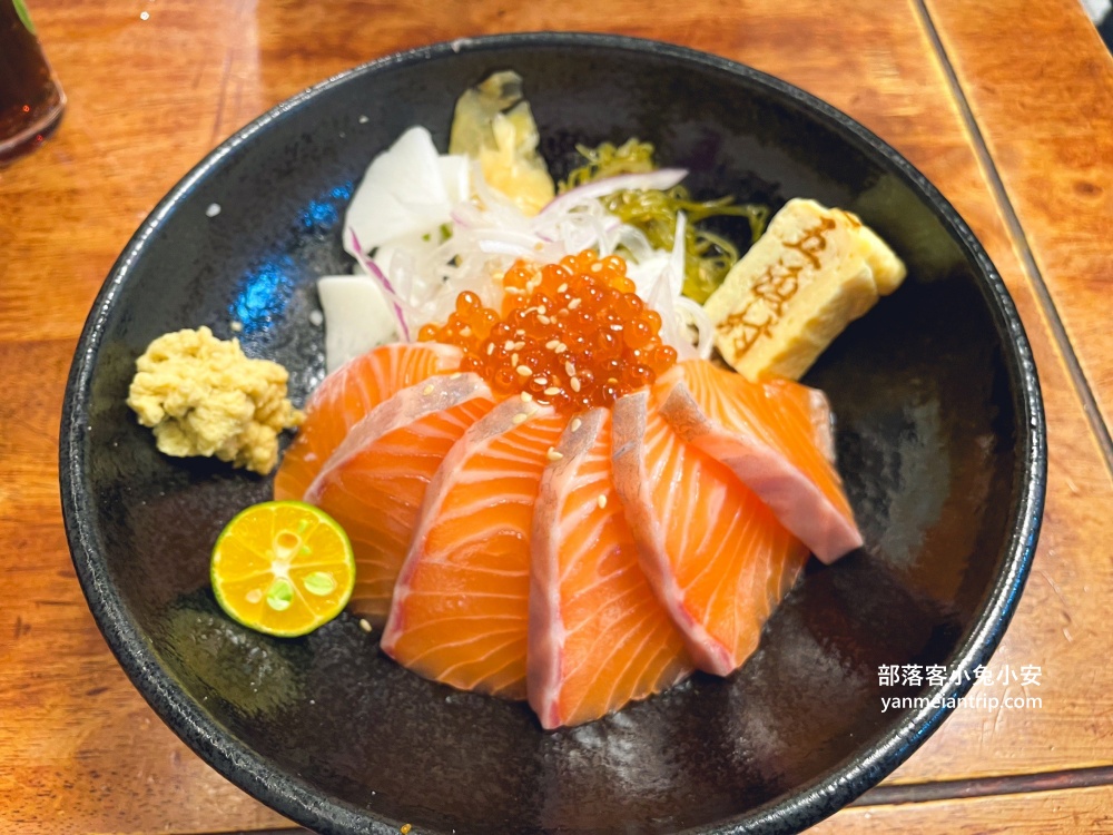 內湖【五漁村丼飯屋】隱藏版的高CP值生魚片丼飯