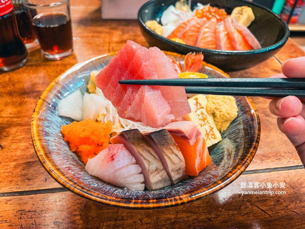 內湖【五漁村丼飯屋】隱藏版的高CP值生魚片丼飯