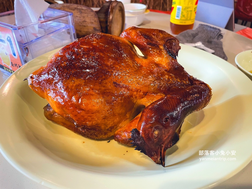 鹿谷鄉【35甕缸雞鹿谷總店】必吃藥膳竹筒蝦、甕缸雞和小卷米粉湯，每一道都無雷！