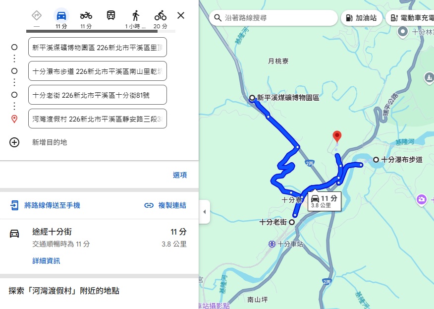 在新北平溪【河灣渡假村】騎無動力空中腳踏車，挑戰勇氣與美景