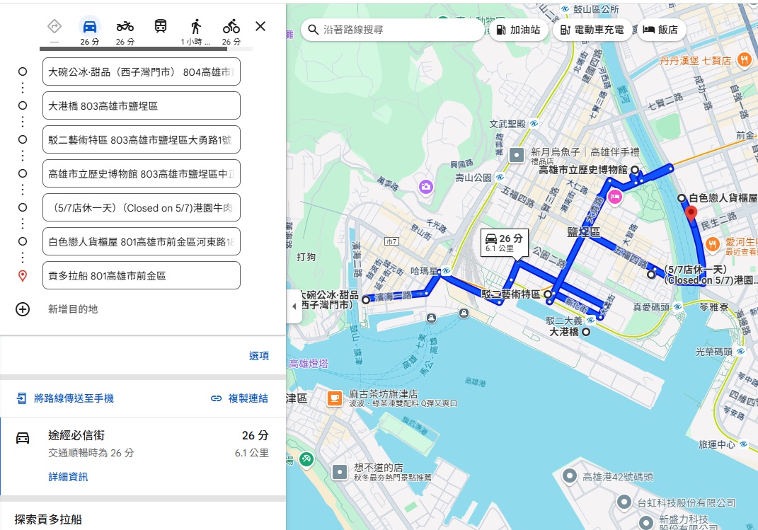 高雄【愛河景點】盤點愛河週邊必訪一日遊景點、美食全攻略